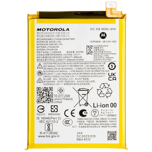 Replacement for MOTOROLA G04/G24/G34-5G QF50 BATTERY - Quality Phone Parts in Sri Lanka